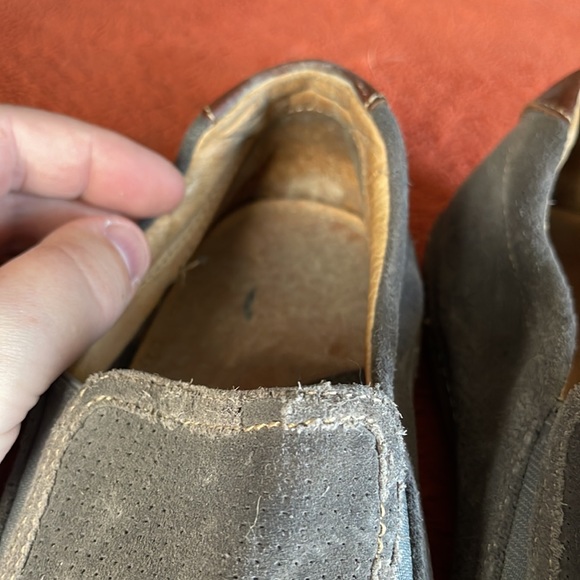 Men’s slip on suade shoes - Picture 2 of 5